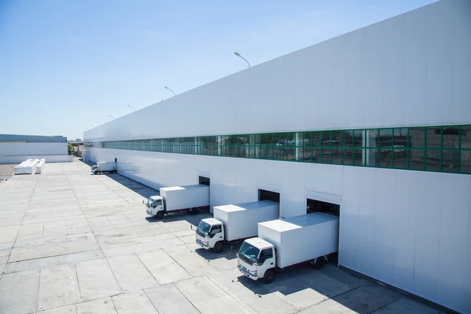 Industrial property illustrating Delaware Statutory Trust benefits