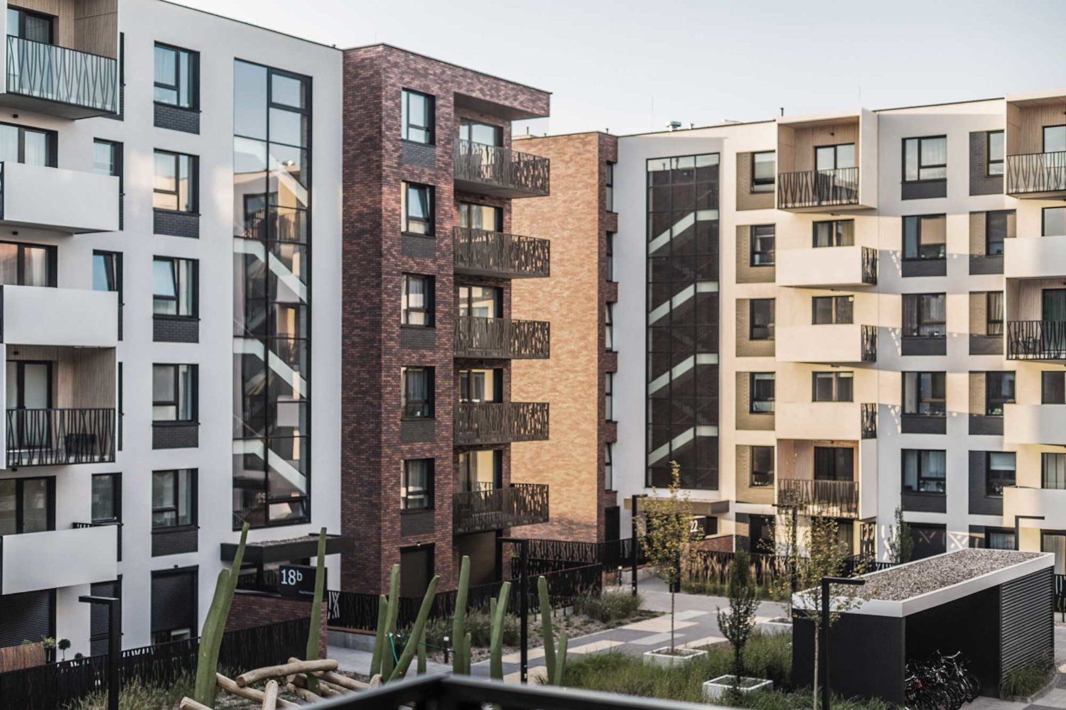 Multifamily property exterior