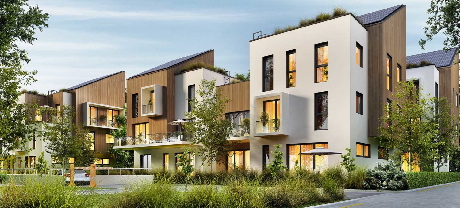 Representative multifamily property exterior