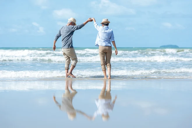 Couple considering their next chapter after a 1031 exchange